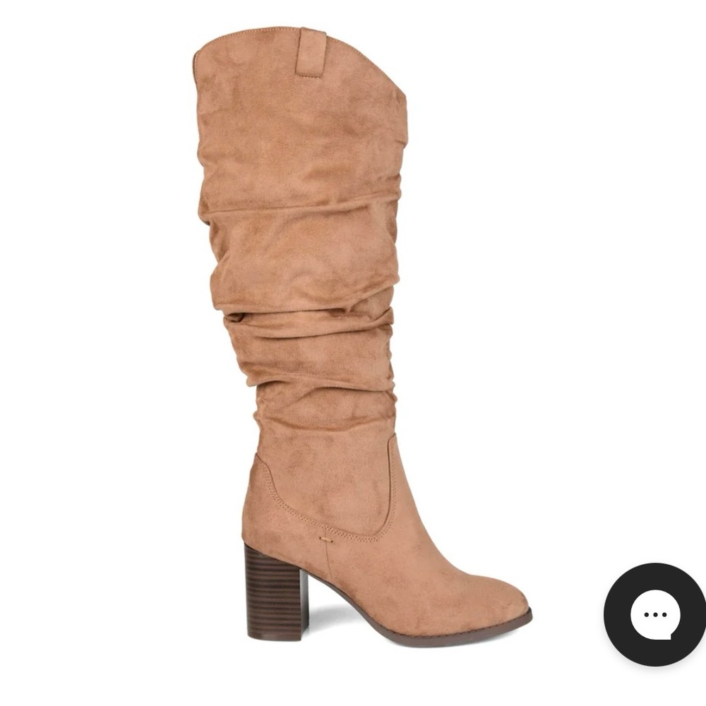 Suede Aneil boot from Journee slouchy design